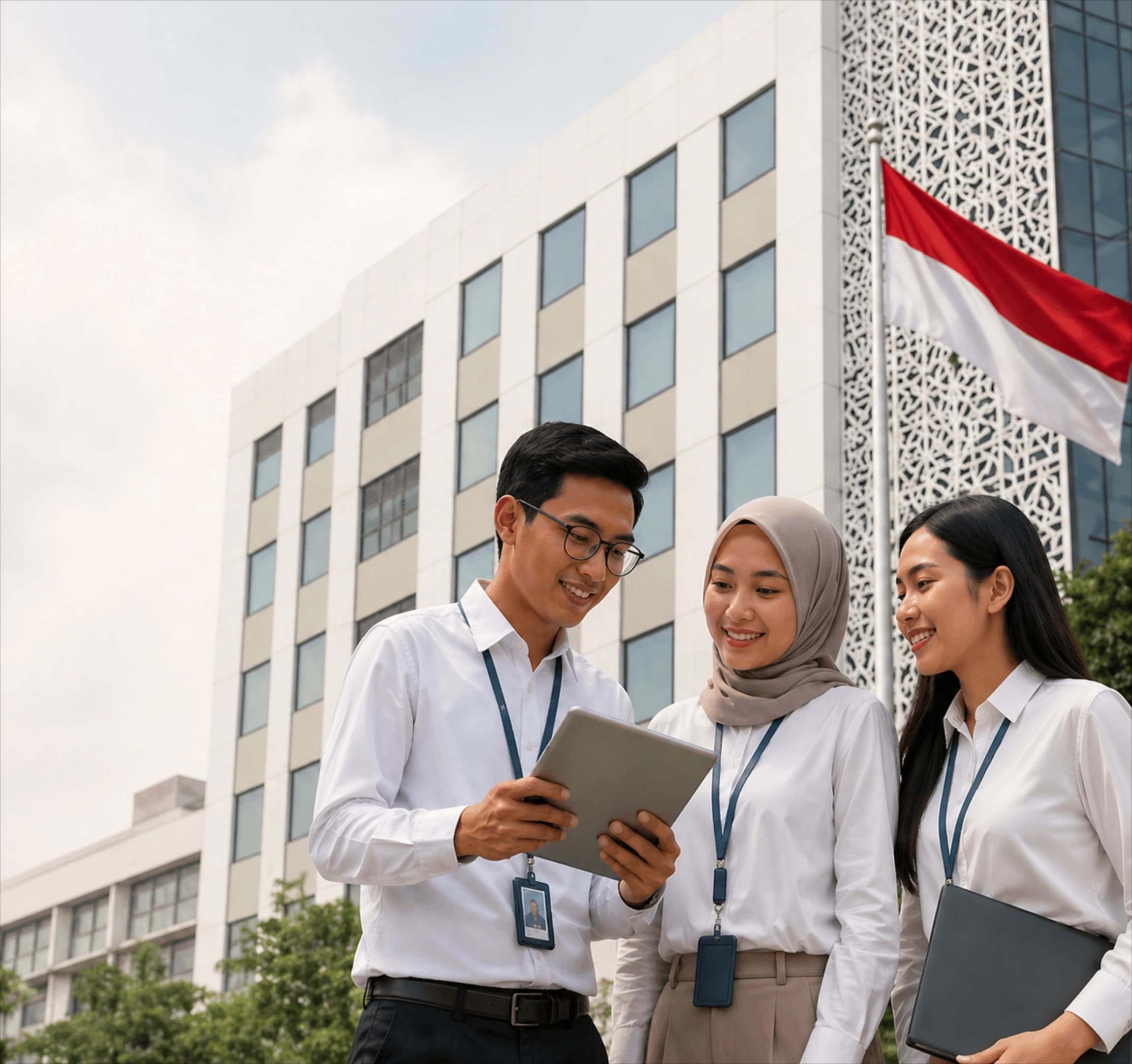 Peserta tryout JagoSKD belajar bersama